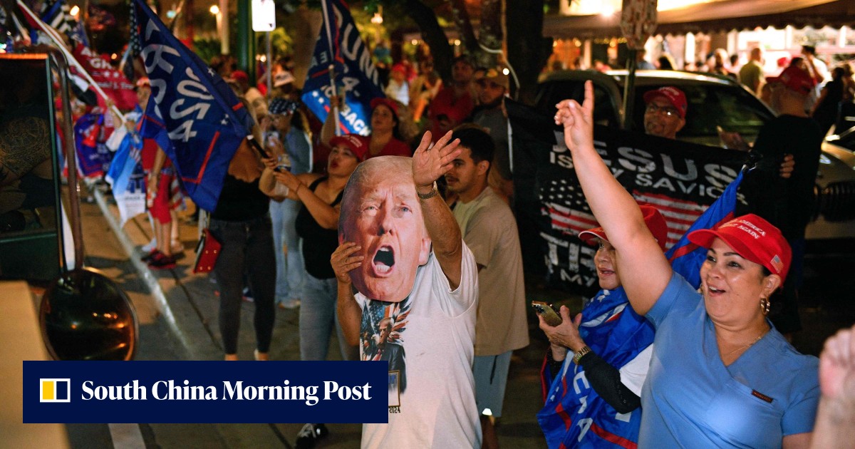 Trump on course to win after securing three swing states in US election ...