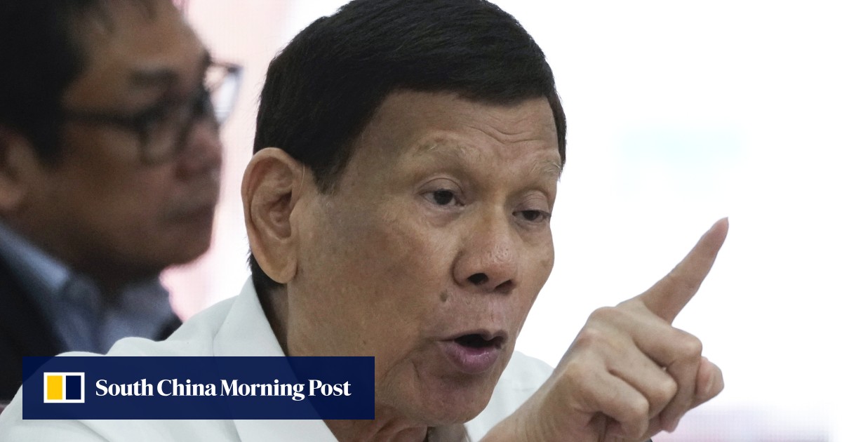 Philippines’ Duterte says he is ready to face ICC in The Hague over