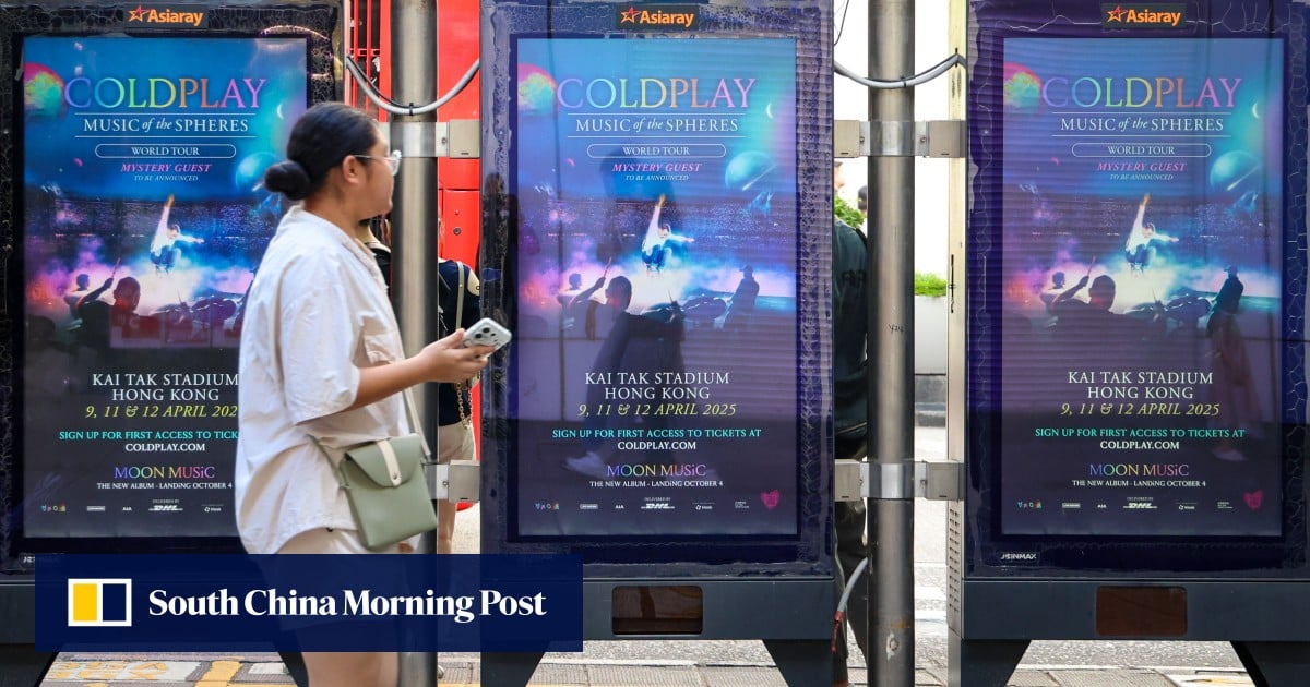 Coldplay adds fourth Hong Kong show, with tickets on sale from Friday next week