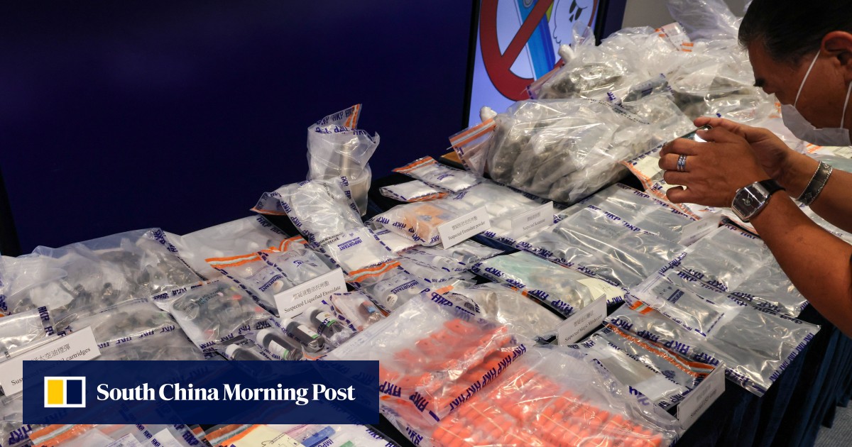 Hong Kong battling space oil drug trend police log 90 cases in first