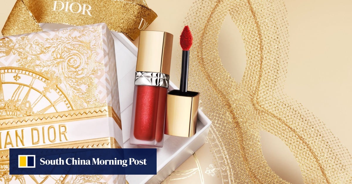 Christmas 2024 gift guide: glittering red and gold accessories and