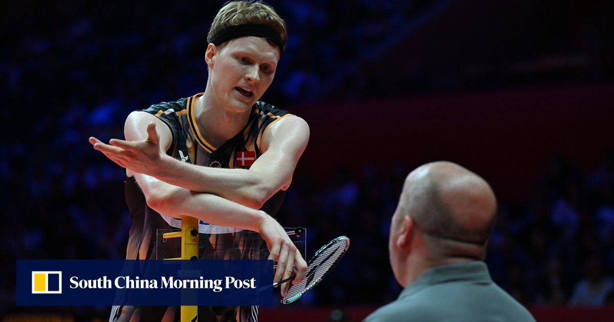 China fans hammer world No 2 Antonsen after Dane’s controversial win over Li