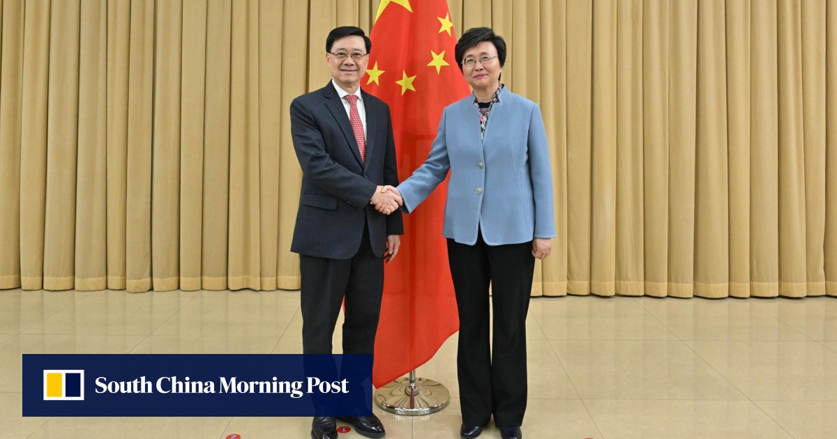 Hong Kong's John Lee Meets Xi Jinping