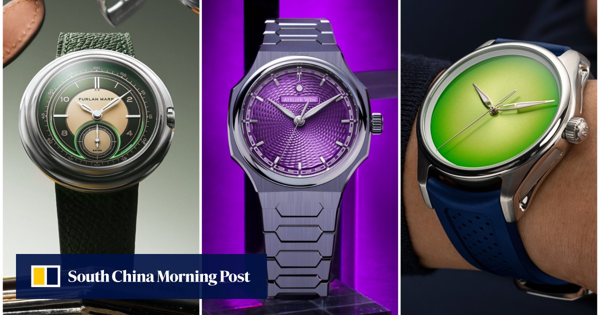 The return of the three-hand watch: dress watches from smaller brands like H. Moser & Cie embrace simplicity, focusing on design and colour, as Rolex, Omega and other big names explore minimalism