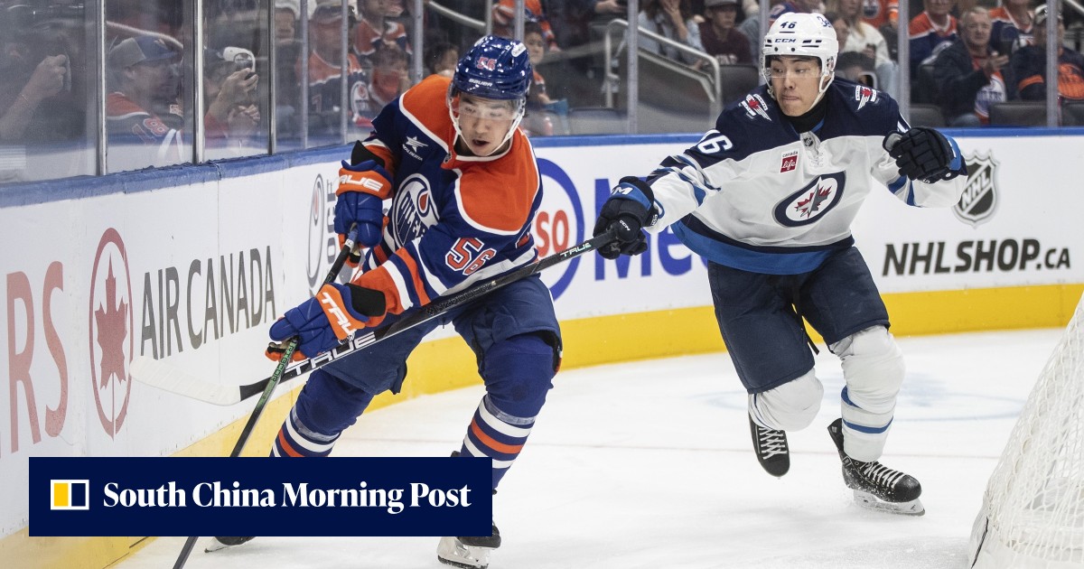 Winnipeg Jets’ Kevin He becomes first Chinese-born player to sign NHL ...