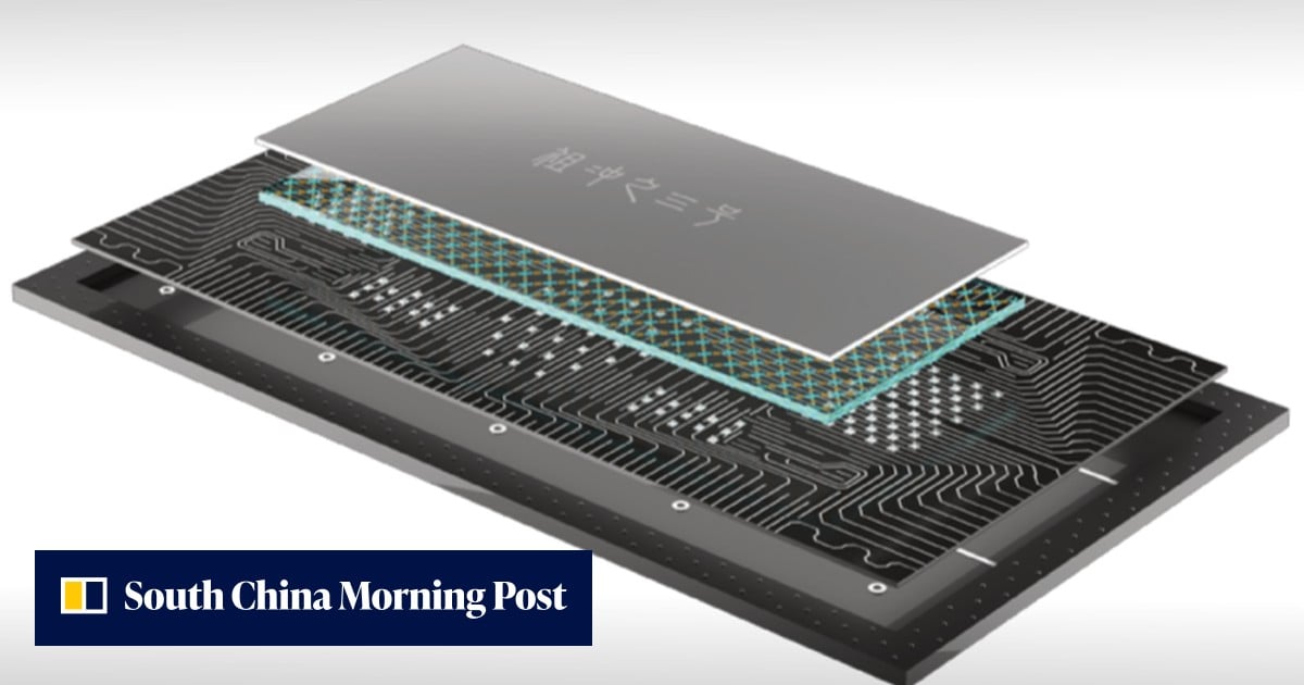 Computer Chinese Objects Zuchongzhi 3.0 quantum computer as powerful as Google’s Willow, say ...