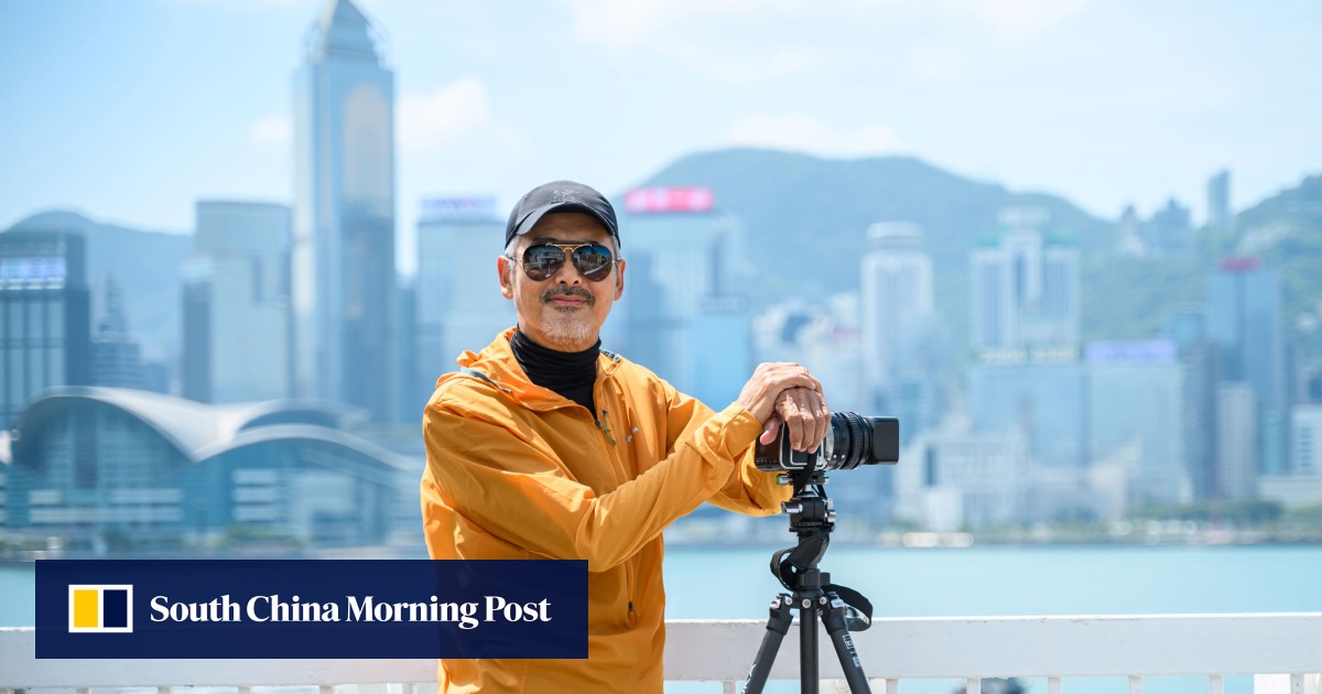 Actor Chow Yun-fat, showing his photographs of Hong Kong, says ‘It works when it’s right’