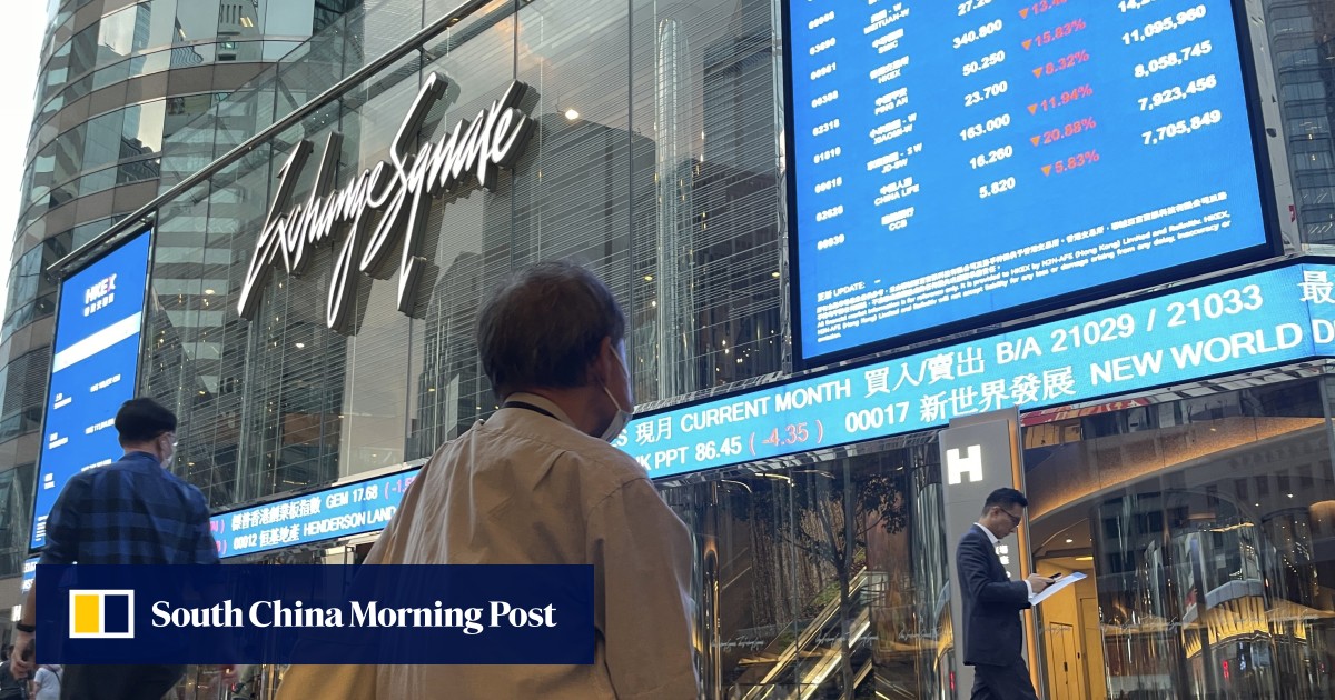 Hong Kong stocks slip on manufacturing wobble as China vows more policy