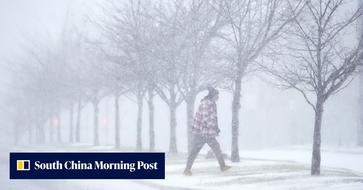 Winter blast of snow, ice and bone-chilling cold grips parts of US ...