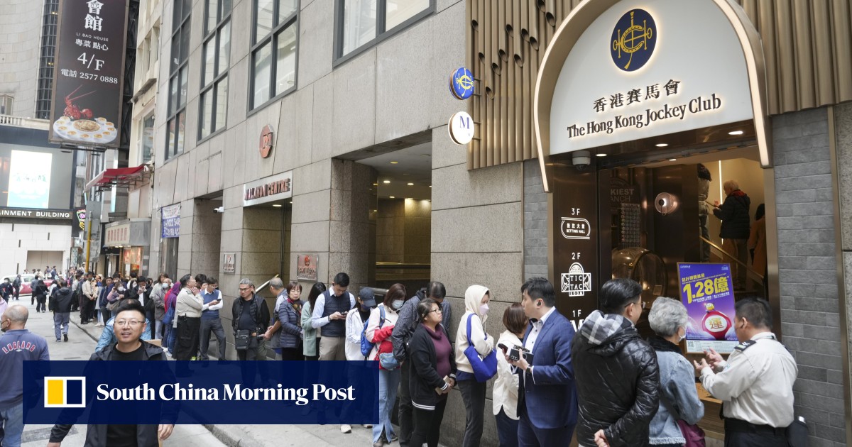 2 winning tickets share record Hong Kong Mark Six jackpot of HK$138 million