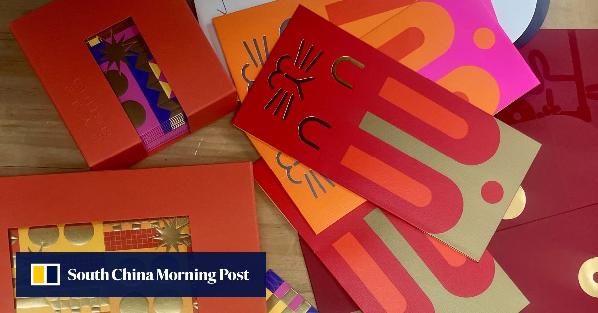 How Hong Kong Lunar New Year lai see red packet designs blend tradition ...