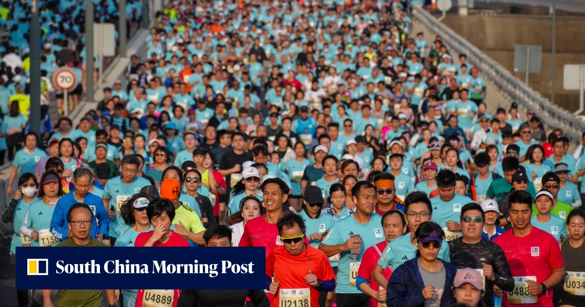 Hong Kong marathon runners urged to keep warm before and during race ...