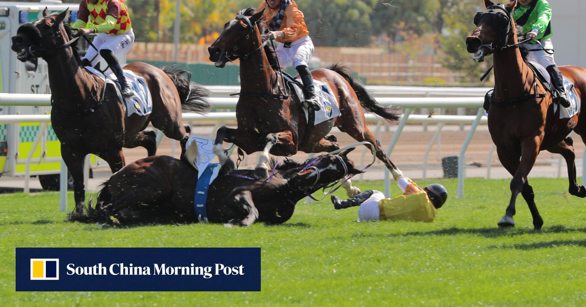 3 jockeys taken to hospital, horse dies, on afternoon of carnage at Sha Tin
