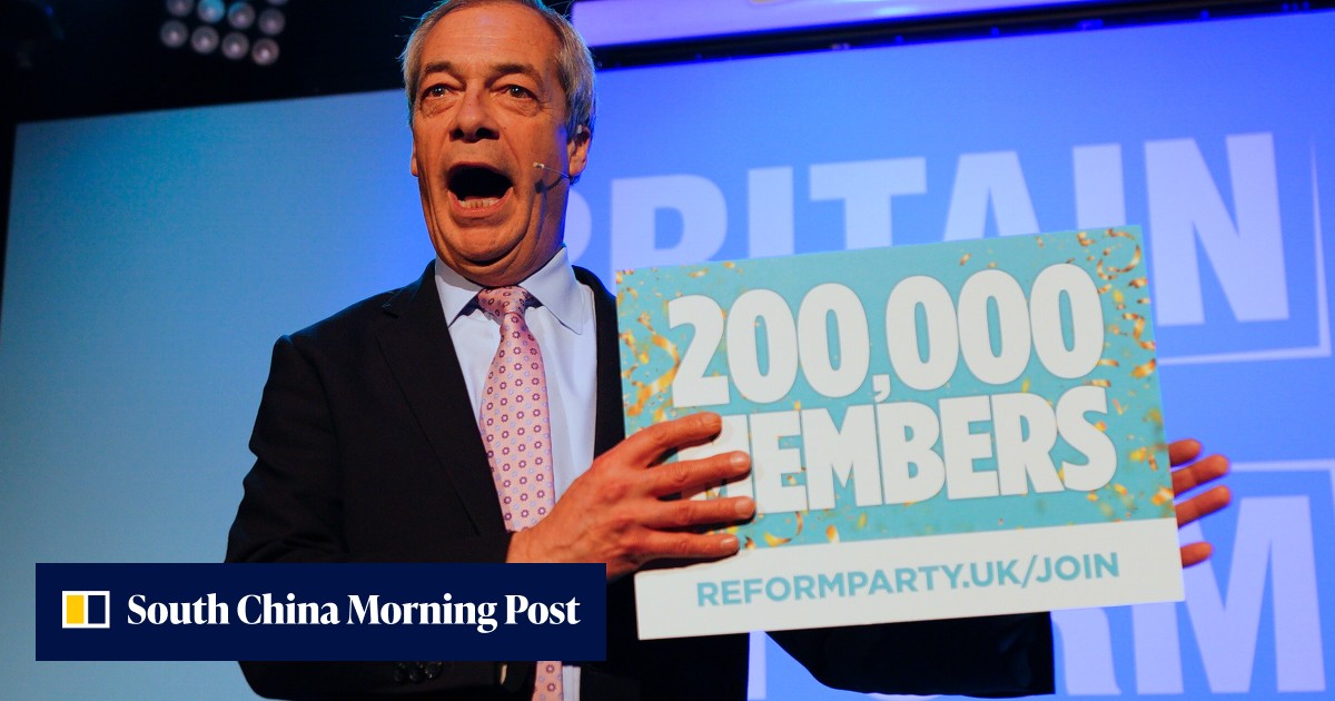 Farage aims to ‘overtake’ Labour as Reform UK membership tops 200,000 ...