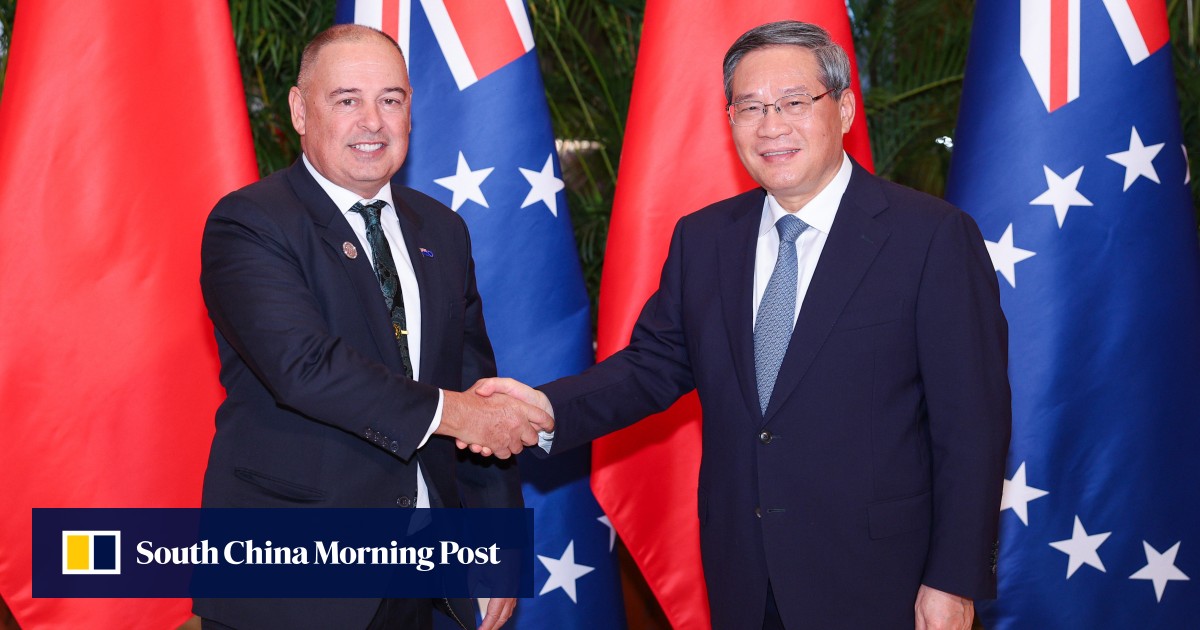 China seeks deeper trust with Cook Islands, Premier Li tells Prime Minister Mark Brown