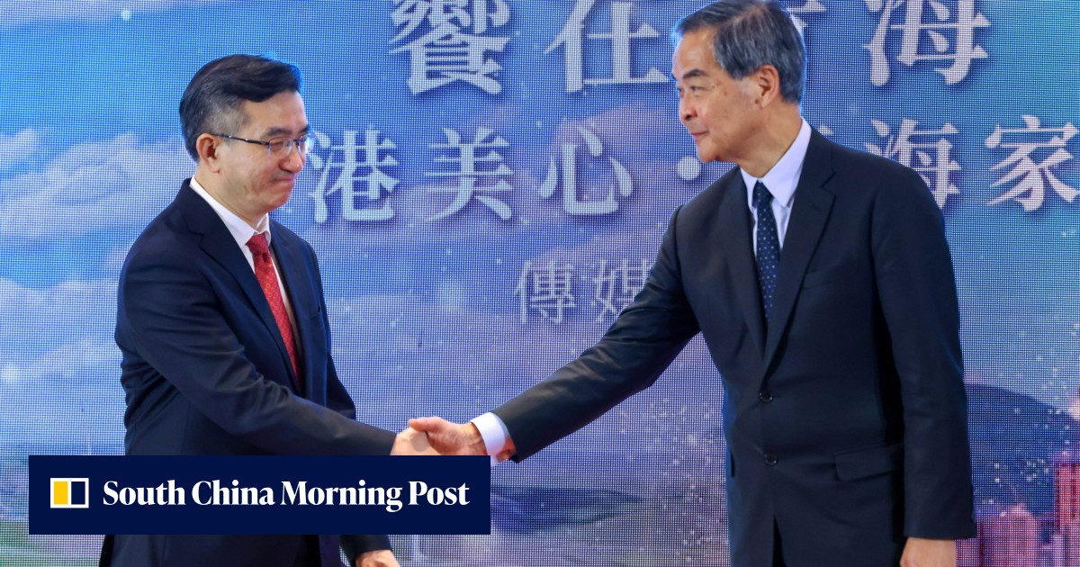 Cy Leungは、香港が青海製品がグローバル市場に到達するのを助けるべきだと言います