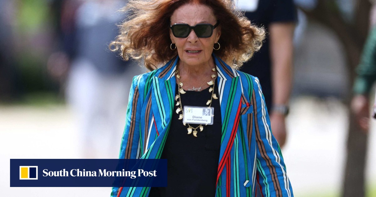 Fear is not an option' for fashion designer Diane von Furstenberg, 'still  kicking' at 78 | South China Morning Post