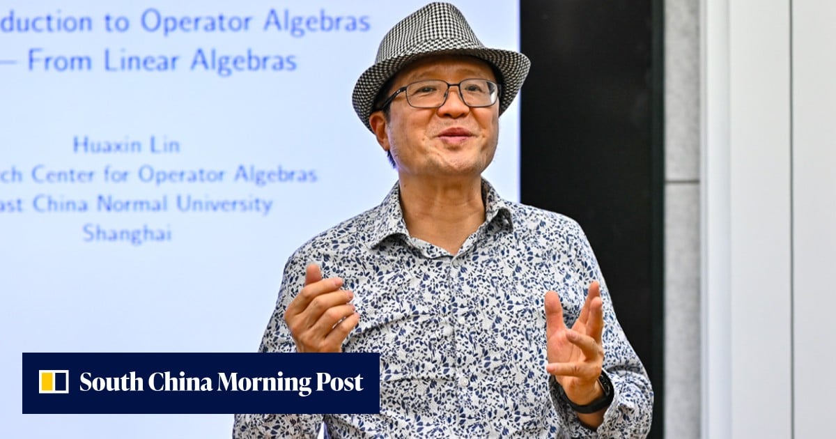 Lin Xiao Chen Math Chinese-American mathematician Huaxin Lin leaves US for Shanghai ...