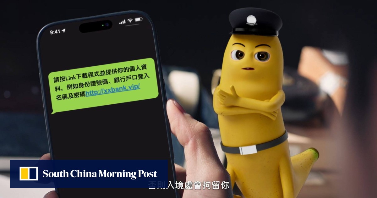 Hong Kong fights back against rising scams with ‘despicable banana’