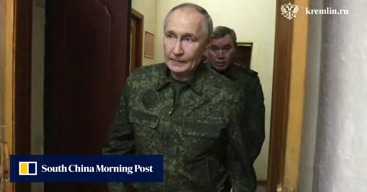 Putin visits Kursk, orders army to eject last Ukrainian troops from Russian territory
