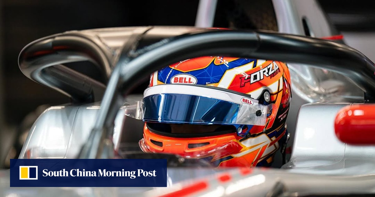 Hong Kong-born driver Gerrard Xie racing at Australian Grand Prix as he chases F1 dream