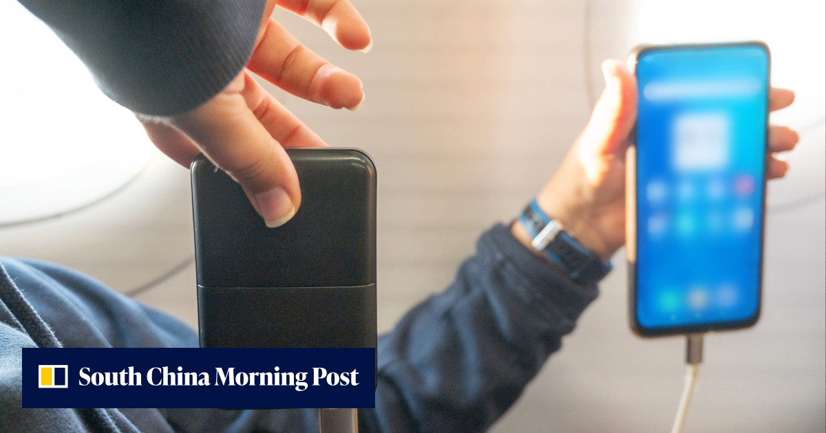 Hong Kong bans passengers from using power banks during flights | South ...