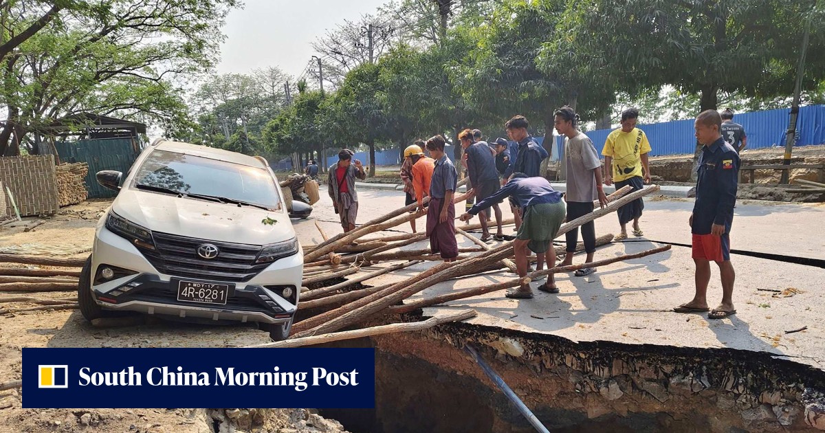 Rescuers arrive in Myanmar as global aid effort after earthquake begins ...
