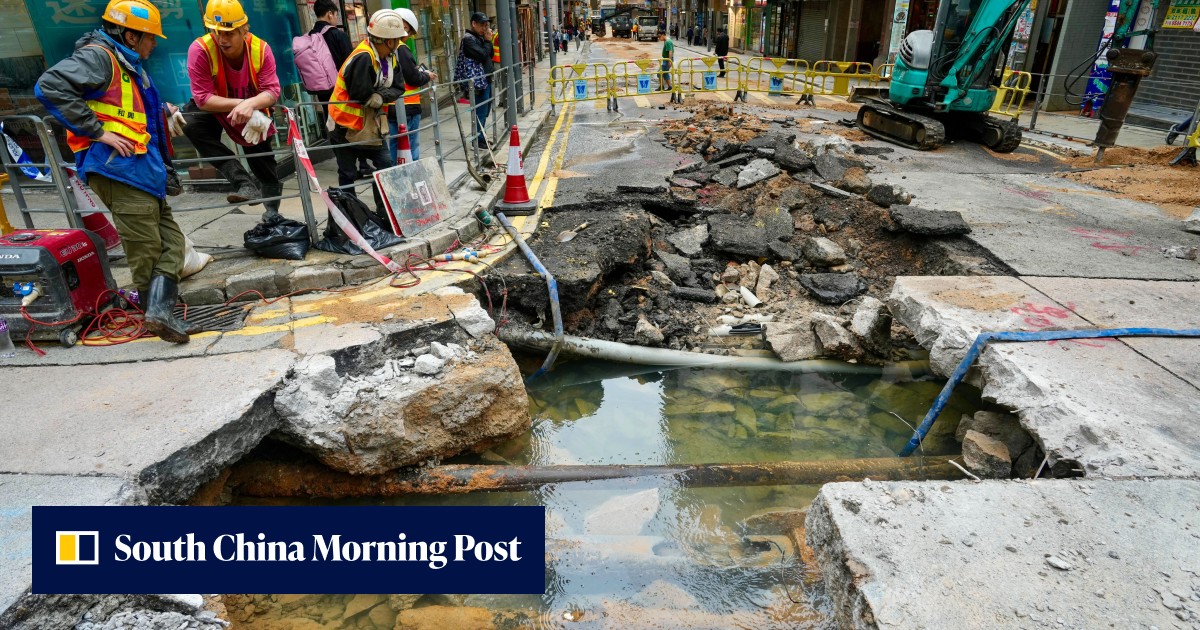 Restaurants close as Hong Kong’s Towngas repairs damaged water pipe ...