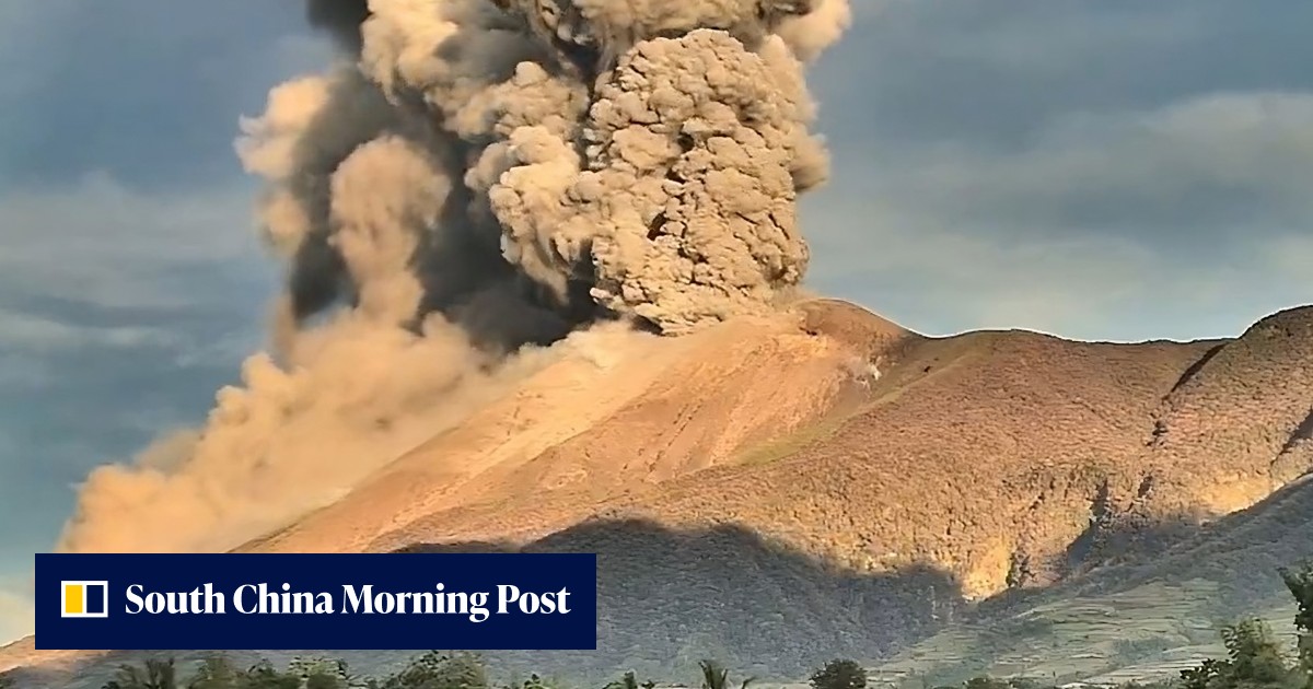 Kanlaon Volcano Erupts, Ash Plume Raises Health Concerns