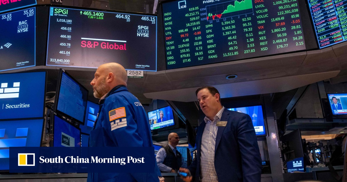 US and China exchange barbs over tariffs at the end of a week that shook ...