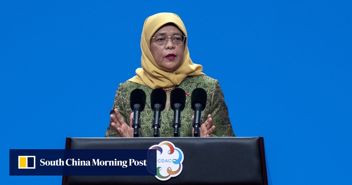 Halimah Yacob files police report over deepfake video ahead of election