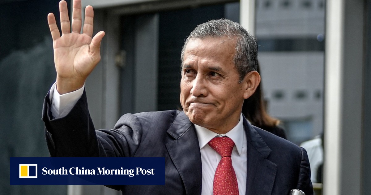 Peru court sentences ex-president Humala and wife to 15 years for money laundering | South China Morning Post