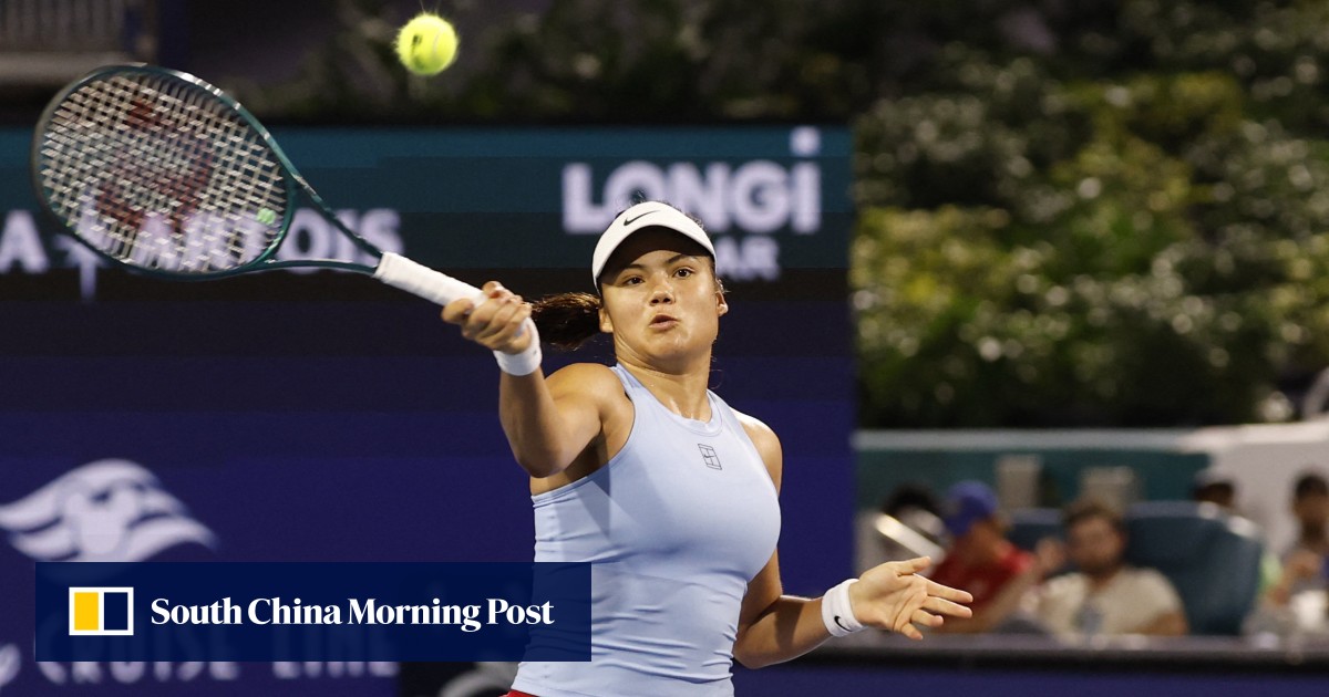 Emma Raducanu secures straight-sets victory at Madrid Open
