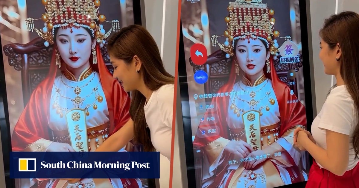 Malaysian Temple Launches World's First AI Mazu Statue for Worshippers