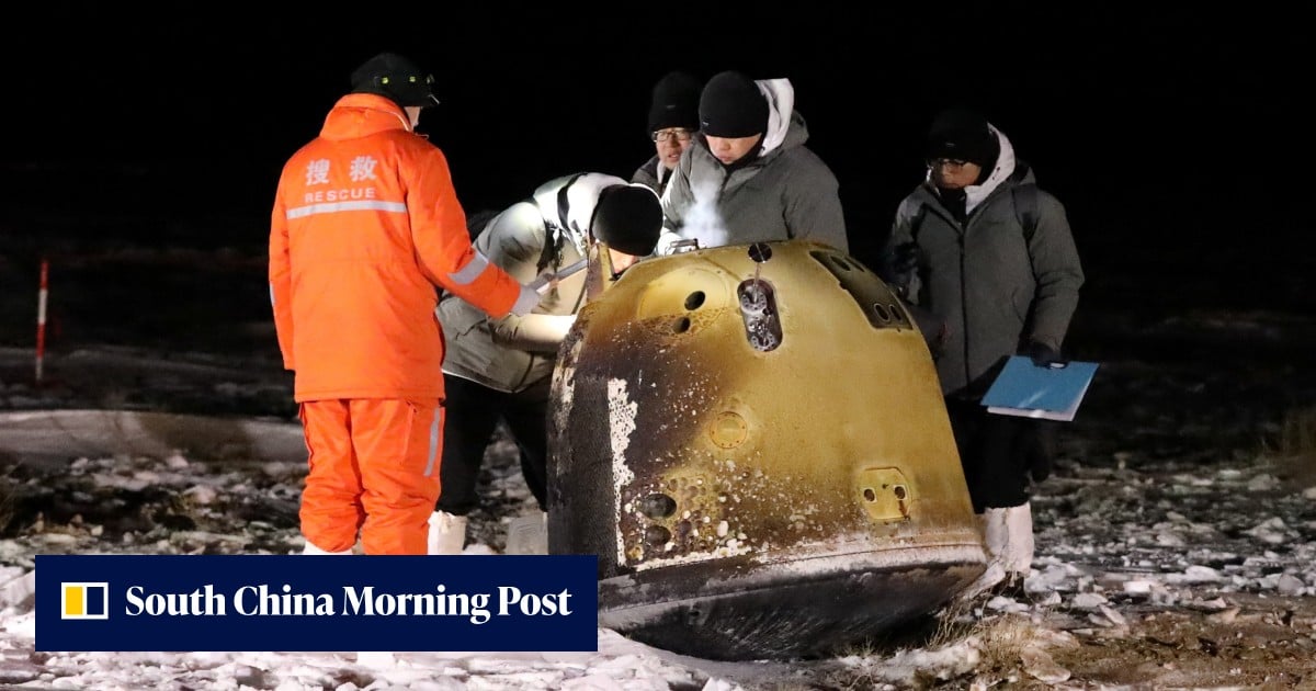 Science Probe 5 Rocks US scientists given access to moon rocks brought back by China’s Chang ...