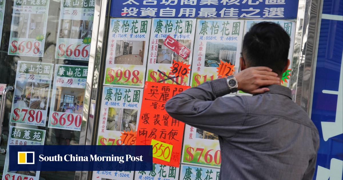 Hong Kong’s home prices slip towards 9-year low as Trump tariffs spook buyers - SCMP (Picture 1)