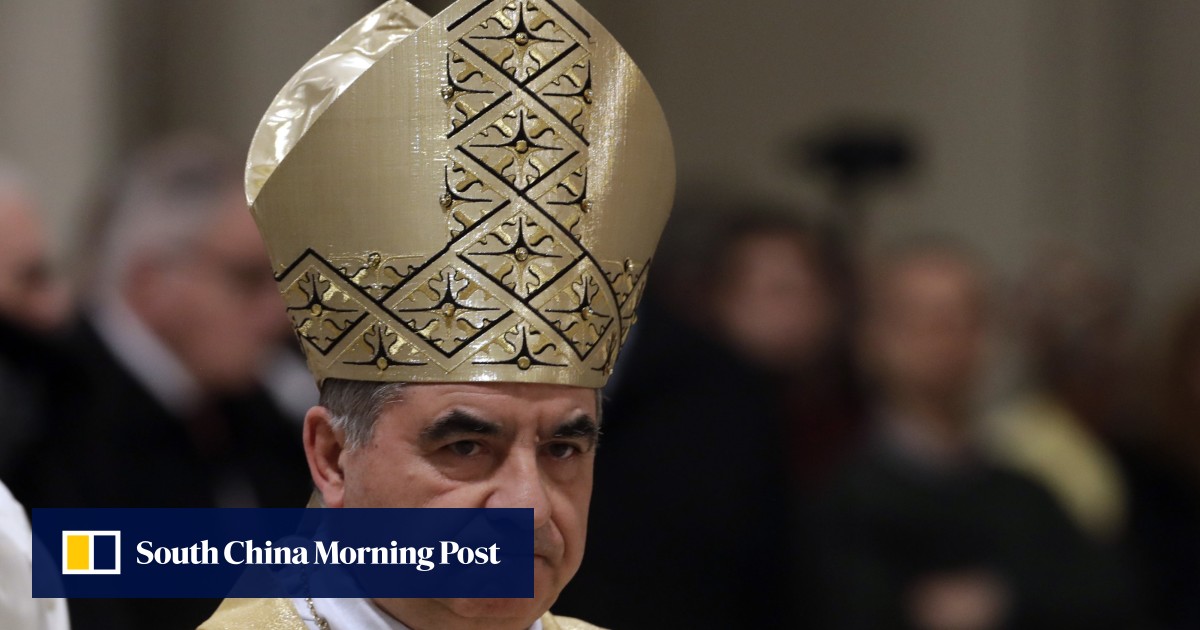 Disgraced Cardinal Becciu withdraws from conclave to elect pope for ‘the good of the church’