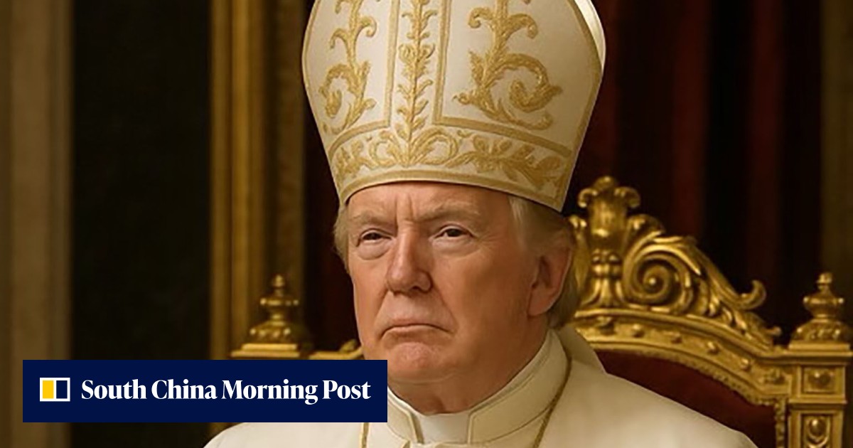 トランプは、自分自身のイメージを教皇として投稿したことでre責しました。