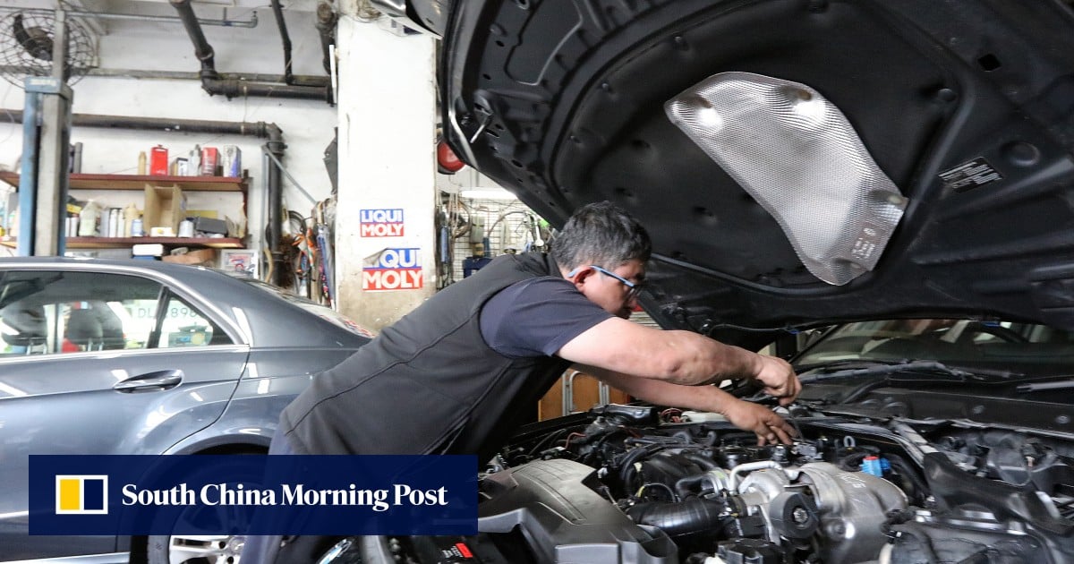 Hong Kong garages feeling squeeze but EVs offer chance for upgrade: experts