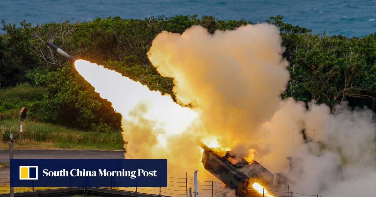 Hammas Made Rockets Taiwan tests its new US-made Himars rocket systems for the first time ...