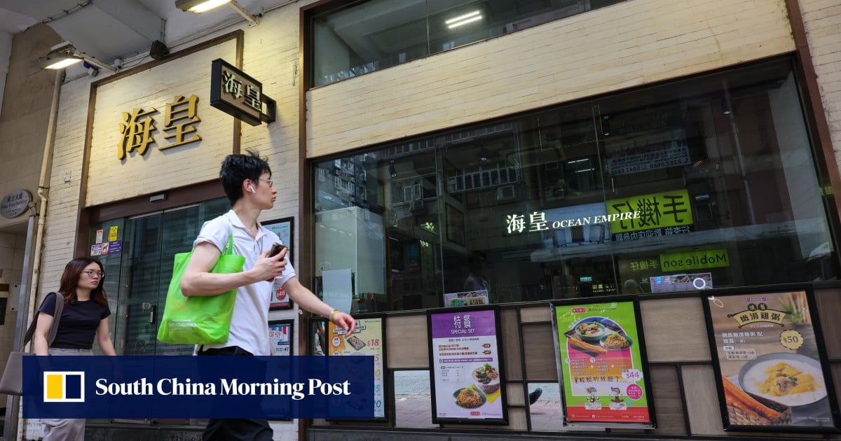 Hong Kong leader downplays business closures, cites GDP growth, more companies