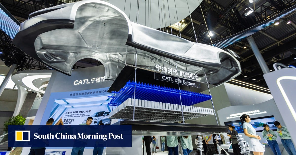 CATL jumps 12.5% in Hong Kong trading debut after completing year’s biggest stock offering - SCMP (Picture 1)