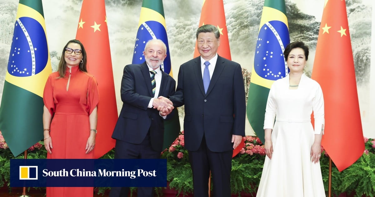 Brazil’s first lady defends TikTok remarks at China state dinner hosted by Xi