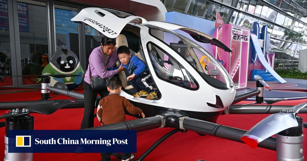Chinese drone maker EHang sees flying taxis take off by 2030 on the mainland - SCMP (Picture 1)
