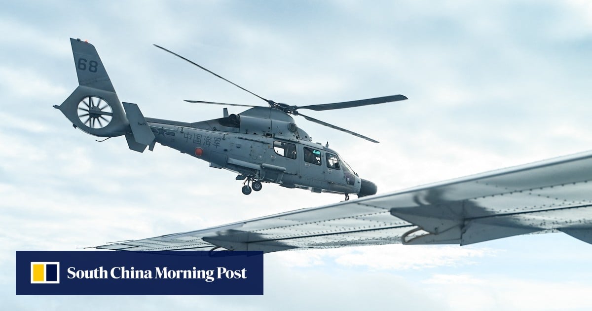 Chinese army reveals helicopter encounters with foreign navy over East China Sea