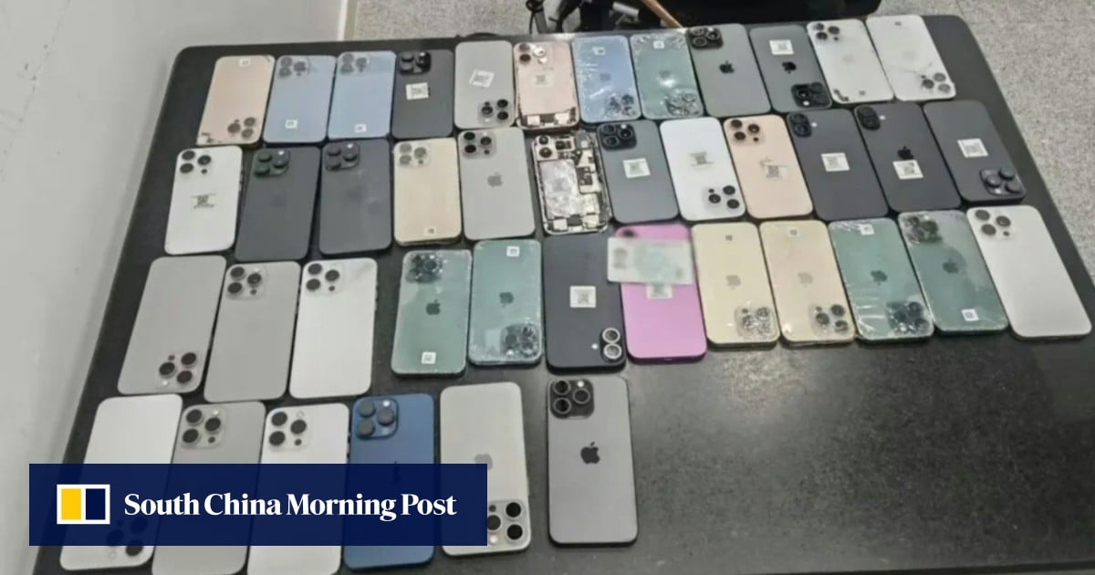 Hong Kong man held after Zhuhai customs finds 42 mobile phones inside wheelchair