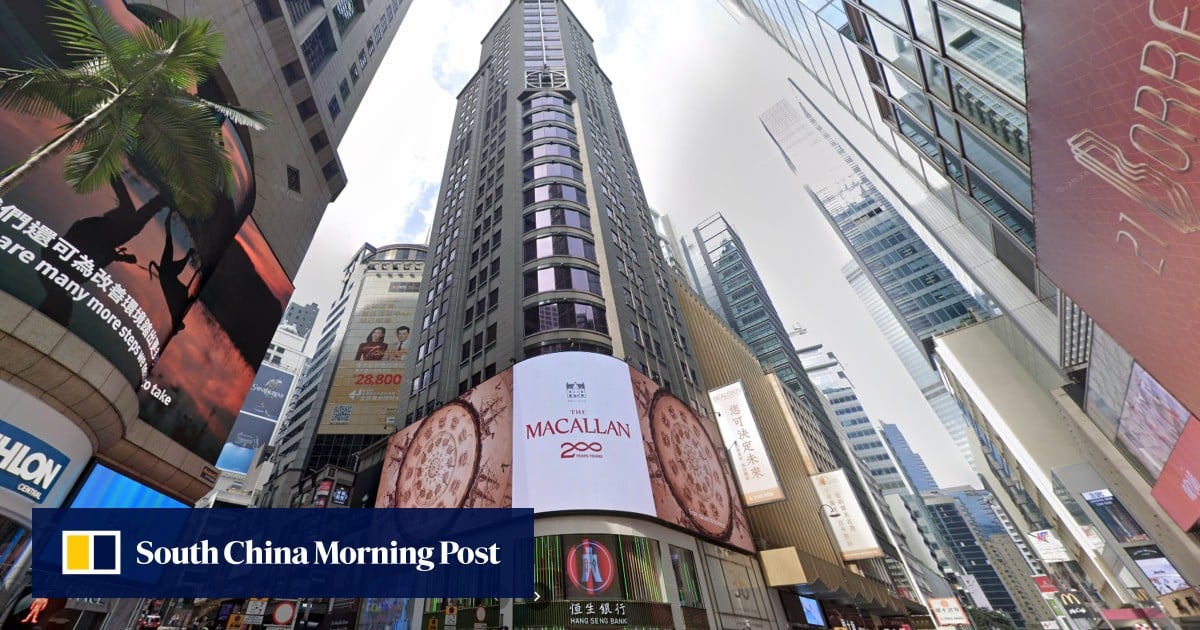 As Hong Kong office rents plummet, landlords upgrade with video walls