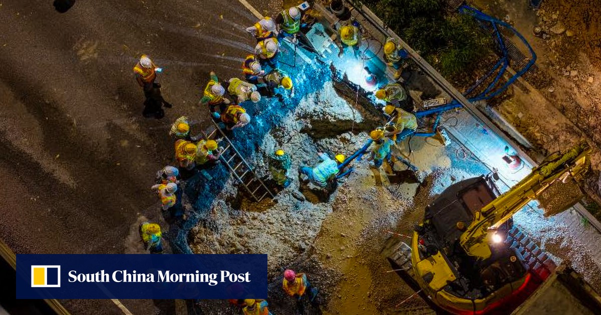 Hong Kong Tuen Mun Road Water Pipe Repair Restores Supply After Overnight Suspension