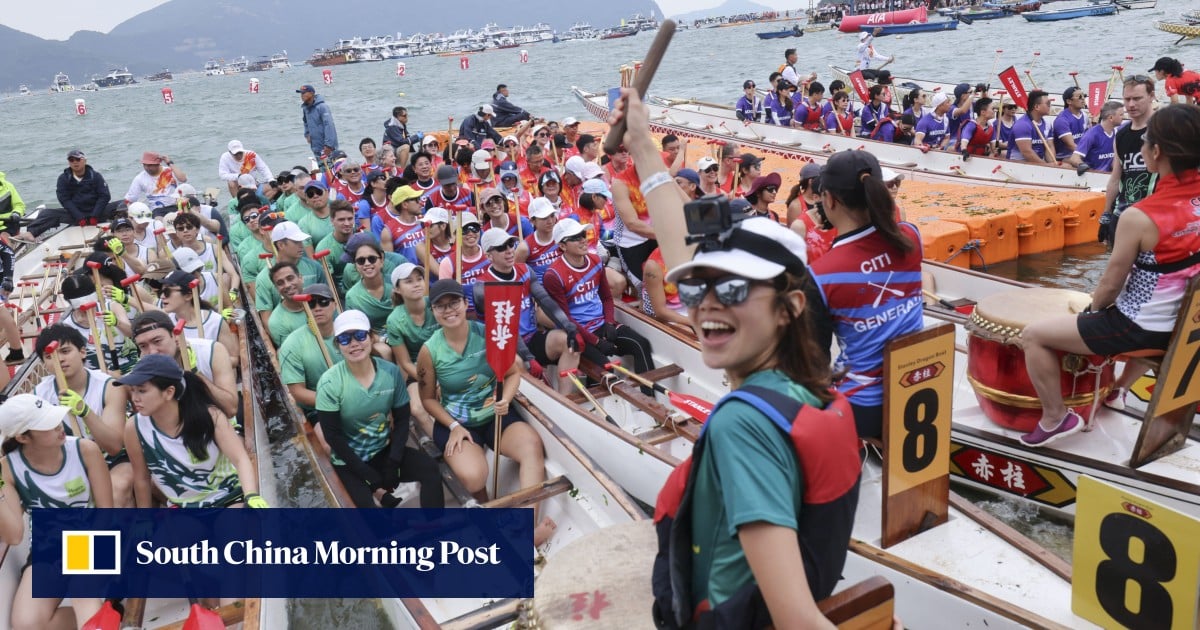 High spirits as Hong Kong’s Dragon Boat Festival kicks off amid strong winds