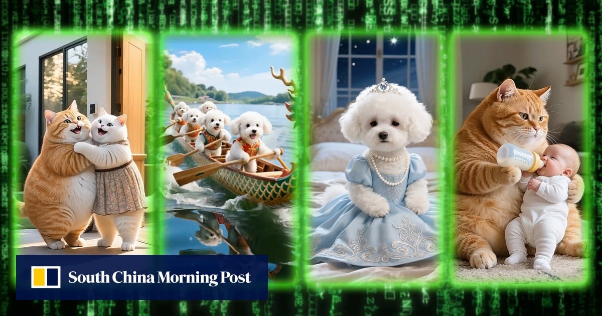 China AI-generated pet dramas storm the internet, with one amassing 100 million views.